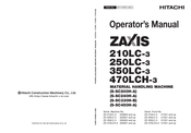 Hitachi ZAXIS 470LCH-3 Operator's Manual