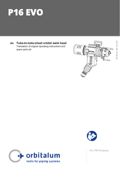 Orbitalum P16 EVO Translation Of Original Operating Instructions