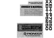 Pioneer KEH-P7250 Owner's Manual