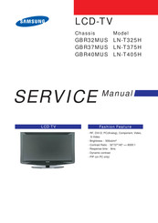 Samsung LN-T325H Service Manual