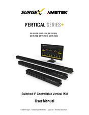 Ametek SurgeX Vertical+ Series User Manual