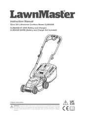 LawnMaster CLM2432K-01 Instruction Manual