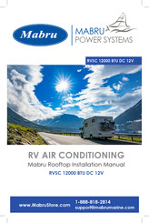 MABRU POWER SYSTEMS RVSC 12000 BTU DC 12V Installation Manual
