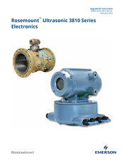 Emerson Rosemount Ultrasonic 3810 Series Instructions Manual