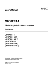 NEC UPD703116(A) User Manual