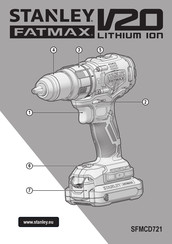 Stanley FATMAX SFMCD721B Manual