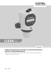 Conel CLEAR PRO FILL+ Operating Instructions Manual