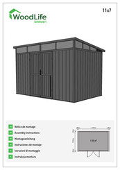 WoodLife Garden GORDON 38492 Assembly Instructions Manual