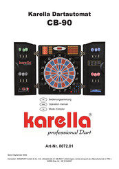 Karella 8072.01 Operation Manual