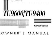 Harman Kardon TU9400 Owner's Manual