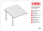 X-METAL FALCON 44405 Assembly Instructions Manual