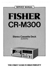 Fisher CR-M300 Service Manual