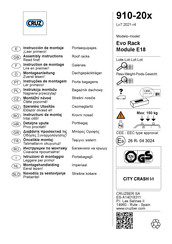 Cruz 910-20 Series Assembly Instructions Manual