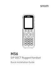 Snom M56 Quick Installation Manual