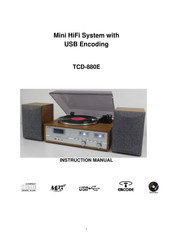 Honwell TCD-880E Instruction Manual