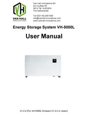 Van Hall Innovations VH-5000L User Manual