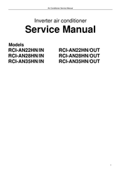 ROYAL CLIMA RCI-AN22HN/IN Service Manual