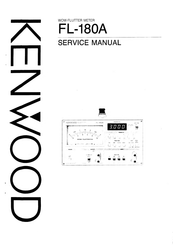 Kenwood FL-180A Service Manual