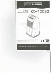 German pool KD-420B2 Operating Instructions Manual