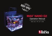 Red Sea MAX NANO G2 Cube Operation Manual