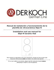 DERKOCH Olpe-N Installation And Use Manual