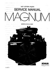 Kohler M20`` Service Manual