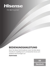 Hisense RQ5P470SMlE User's Operation Manual