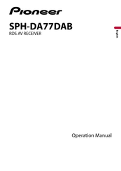 Pioneer SPH-DA77DAB Operation Manual