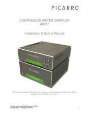PICARRO A0217 Installation & User Manual