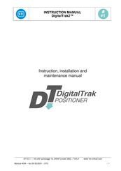 STI DigitalTrak2 Instruction Manual