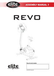 Elite Fitness REVO Assembly Manual