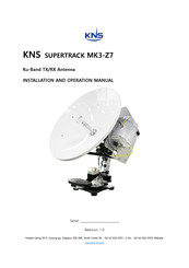 KNS SUPERTRACK MK3-Z7 Installation And Operation Manual