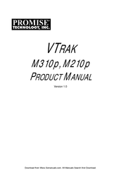 Promise Technology VTRAK M210p Product Manual