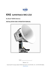 KNS SUPERTRACK MK3-Z10 Installation And Operation Manual