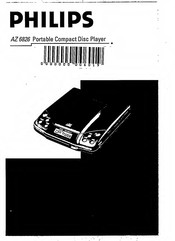 Philips AZ6826 Manual
