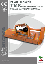 Sicma TMX 110 Use And Maintenance Manual