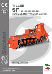 Sicma SF 185 Use And Maintenance Manual