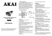 Akai FMT-63BT User Manual