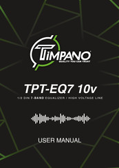 TIMPANO TPT-EQ7 10v User Manual