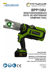Stanley DUBUIS KW Hydraulik BPP130U User Manual