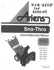 Ariens 029-ST824 Owner's/Operator's Manual