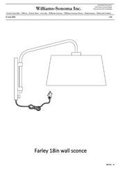 Williams-Sonoma Farley Assembly Instructions Manual
