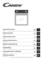 Candy FCM676X User Instructions