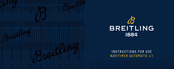 Breitling U17329F41G1U1 Instructions For Use Manual