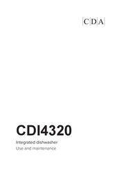 CDA CDI4320 Use And Maintenance