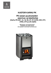 KASTOR Karhu PK 27 Installation And Usage Manual