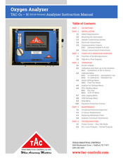 TAC TAC-O2-H Instruction Manual