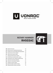 VONROC RH503AC Original Instructions Manual