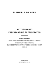 Fisher & Paykel ACTIVESMART RF605QDUVX2 User Manual