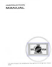 Tektronix 515A Instruction Manual